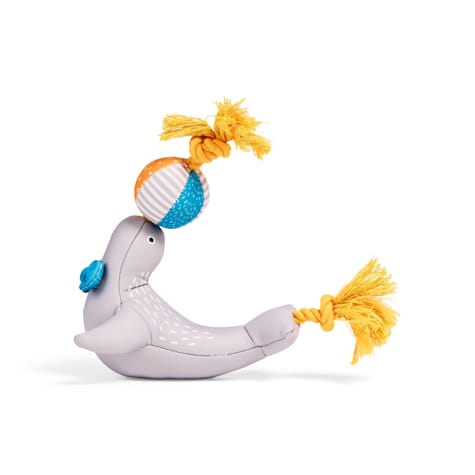 Leaps & Bounds Seal Floating Plush Dog Toy
