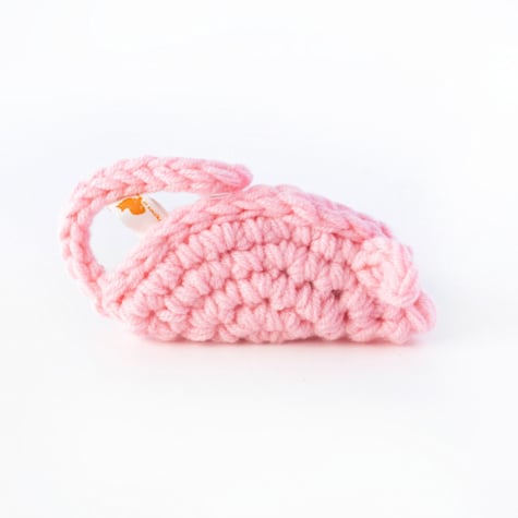 Friends of Normie Pink Handmade Catnip Mice Cat Toy