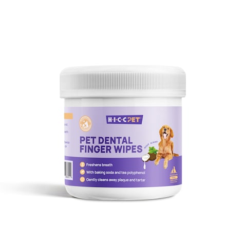 HICC Pet Mint Dental Finger Wipes
