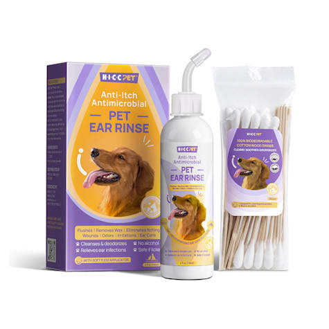 HICC Pet Gentle Antimicrobial Pet Ear Rinse