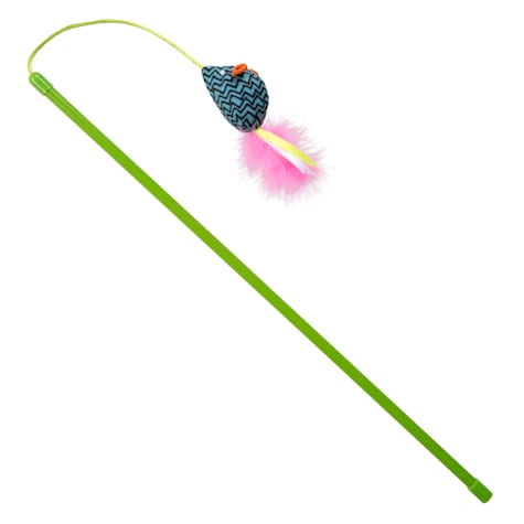 SmartyKat Rainbow Fun Wand Cat Toy