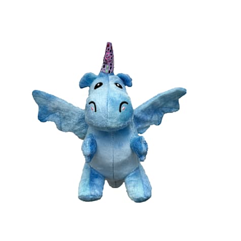 Bark-A-Boo Cuticorn Plush Dragon Dog Toy