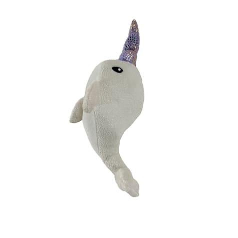 Bark-A-Boo Cuticorn Narwhal Plush Dog Toy