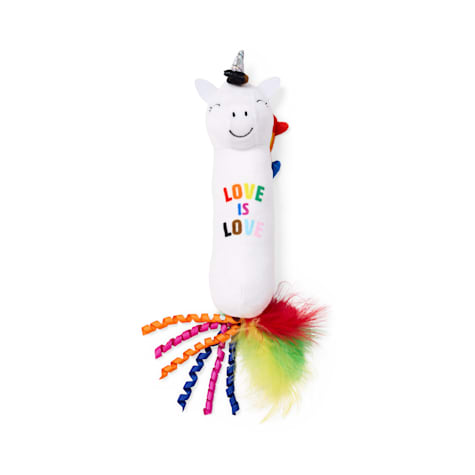 YOULY Pride Unicorn Cat Kicker Toy