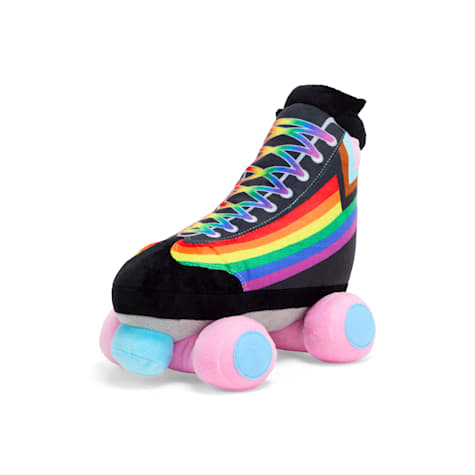 YOULY Pride Roller Skate Plush Dog Toy