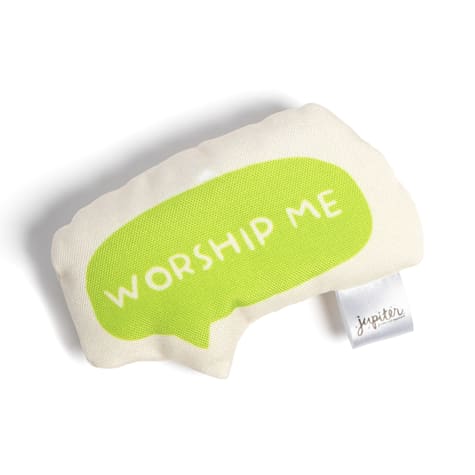Jupiter Worship Me Babel Snippet Crinkle Cat Toy