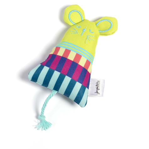 Jupiter Green Plush Mouser Catnip Toy