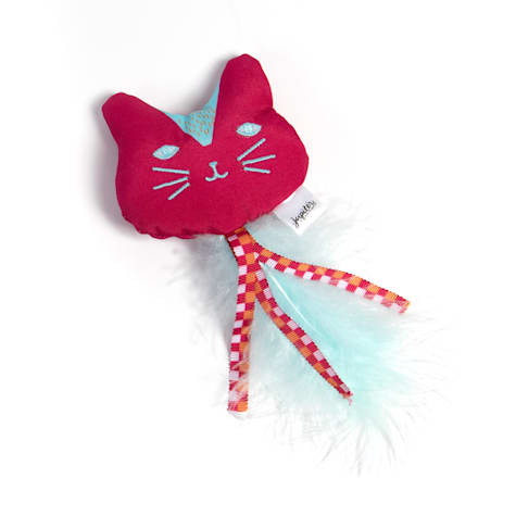 Jupiter Pink Floating Feline Feather Cat Toy