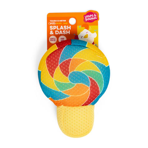 Leaps & Bounds Lollipop Mesh Fill-N-Freeze Dog Toy