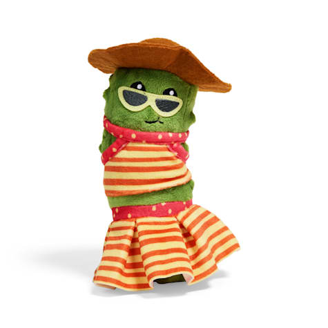 Youly Summer Style Pickle Plush Dog Toy