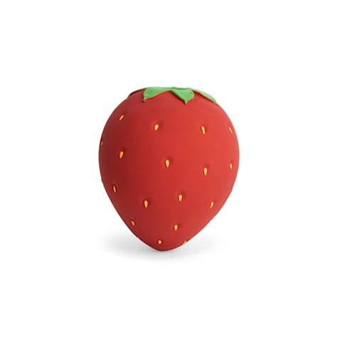 Leaps & Bounds Latex Strawberry Dog Toy