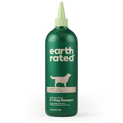 Earth Rated White Tea and Basil 3 in 1 Double Coat Dog Shampoo