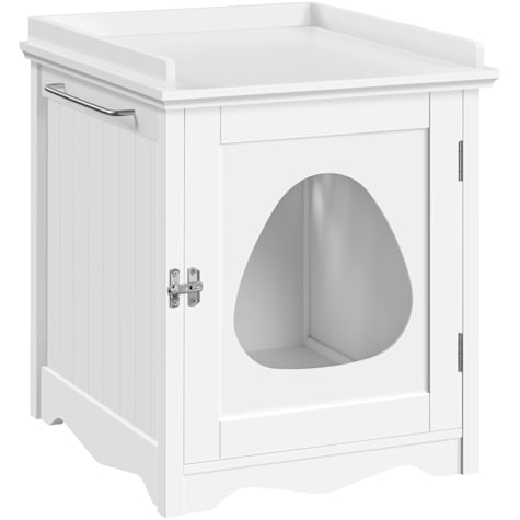 Topeakmart Hidden Washroom Cat Litter Box