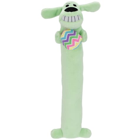 Multipet International Loofa Dog Holding an Easter Egg