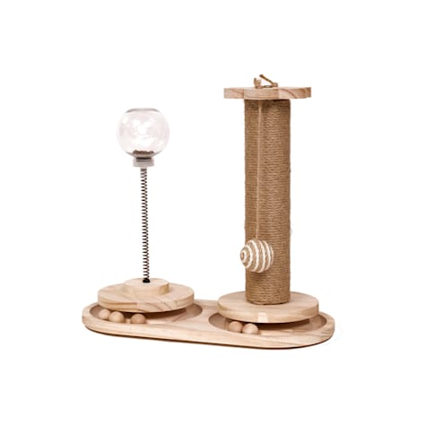 Armarkat Interactive Scratch Post and Activity Center The Ultimate Cat Playground