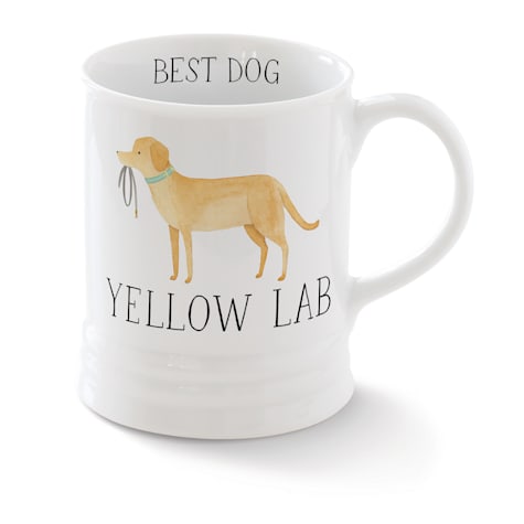 PetShop by Fringe Studio Yellow Lab Mug