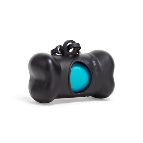 So Phresh Black Bone Dog Waste Bag Dispenser with Refill Rolls