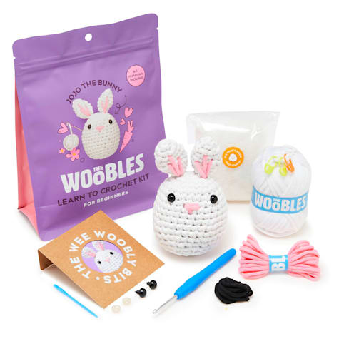 The Woobles Jojo the Bunny Crochet Kit