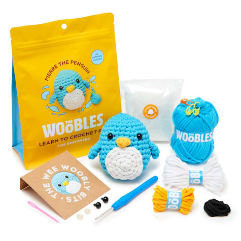 The Woobles Pierre the Penguin Crochet Kit