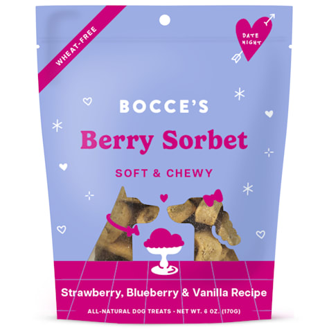 Bocce's Bakery Berry Sorbet Soft & Chewy Dog Treats