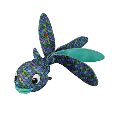 KONG Blue Wubba Finz Dog Toy
