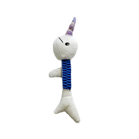 Bark-A-Boo Cuticorn Narwhal Dog Toy