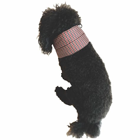 The Howls Houndstooth Puffer Scarf for Dogs