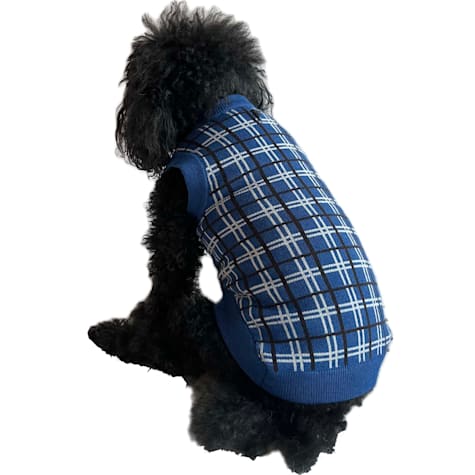 The Howls Plaid Sweater Vest for Dogs
