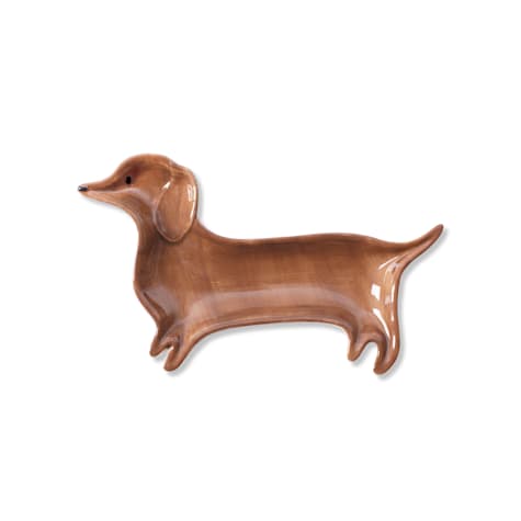 PetShop by Fringe Studio Doxie Sculpted Trinket Tray