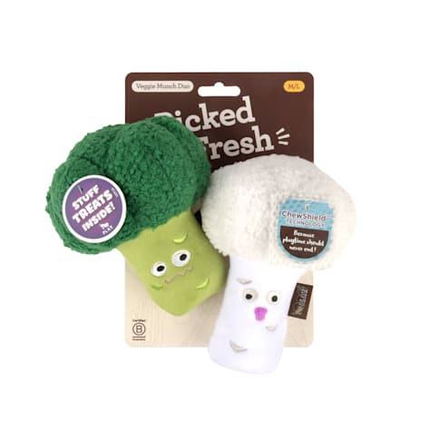 P.L.A.Y PET LIFESTYLE Veggie Munch Duo Dog Toy