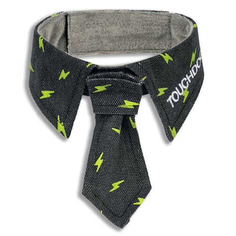 Touchdog Pattern Easy Adjustable Velcro Designer Accessory Fashion Dog Necktie