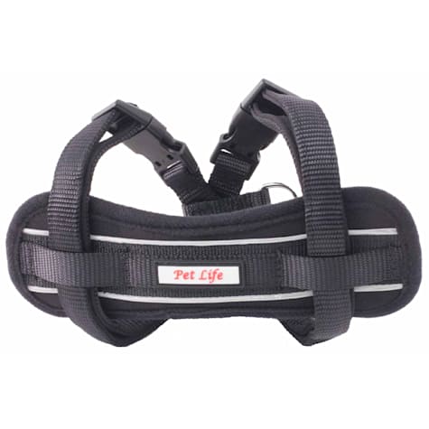 Pet Life Mountaineer Chest Compression Adjustable Reflective Easy Pull Dog Harness