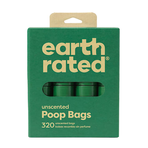 Earth Rated Unscented Poop Bag Refill Rolls for Dogs