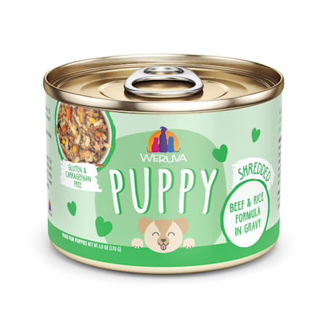 Weruva Puppy Beef & Rice Formula in Gravy Wet Dog Food