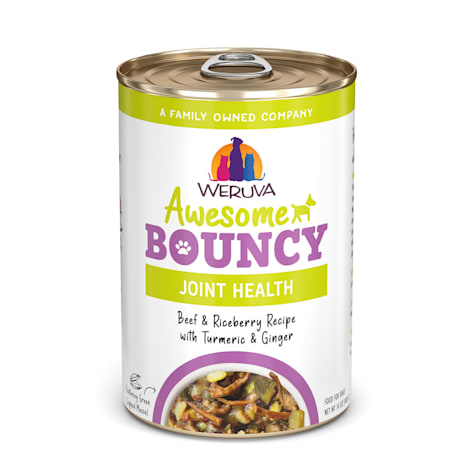 Weruva Awesome Bouncy Beef & Riceberry Recipe with Turmeric & Ginger Wet Dog Food