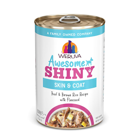 Weruva Awesome Shiny Beef & Brown Rice Recipe with Flaxseed Wet Dog Food