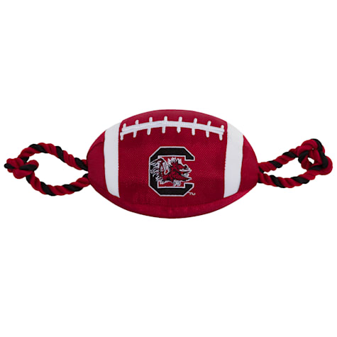 Pets First Nylon South Carolina Football Dog Toy