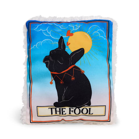 Bootique The Fool Tarot Card Plush Dog Toy