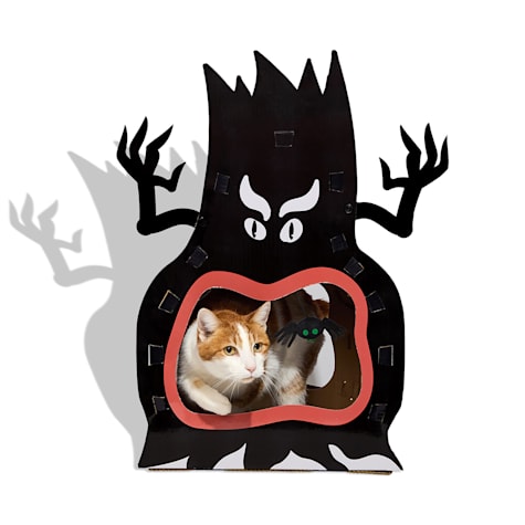 Bootique Scary Tree Cat Scratcher House