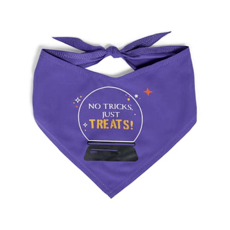 Bootique No Tricks Just Treats Halloween Dog Bandana