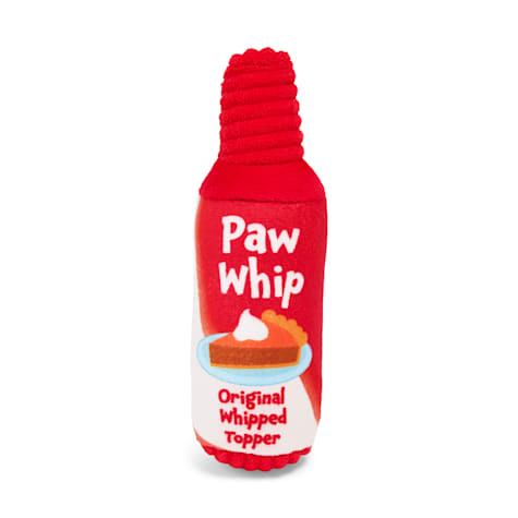 YOULY Whipped Cream Can Plush Dog Toy