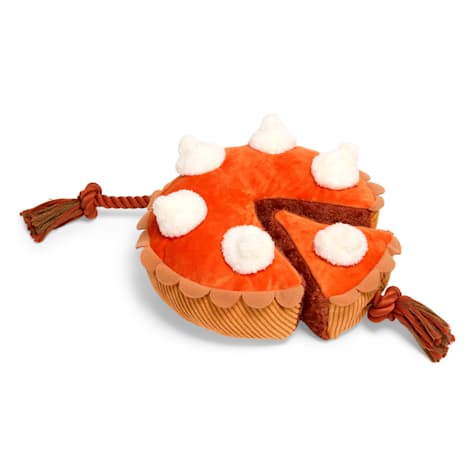 YOULY Pumpkin Pie Plush Rope Dog Toy