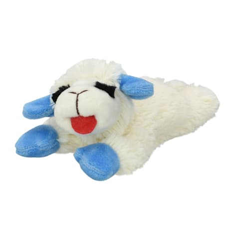 Multipet International Retro Lamb Chop with Neon Blue Ears and Paws for Dogs