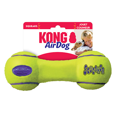 KONG AirDog Squeaker Dumbbell Dog Toy