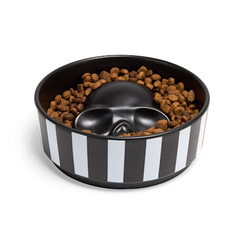 Bootique Skull Pet Bowl