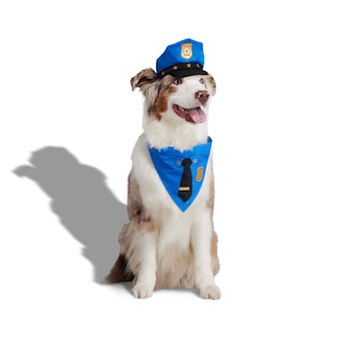 Bootique Police Pet Costume Headpiece