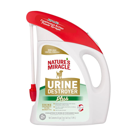 Nature's Miracle Urine Destroyer Plus for Dogs, with Flip & Go Sprayer