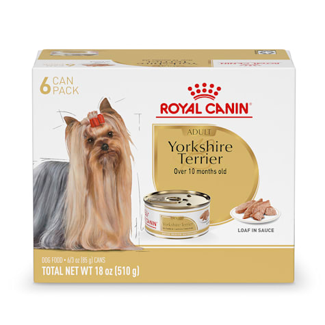Royal Canin Breed Health Nutrition Yorkshire Terrier Loaf In Sauce Wet Dog Food Multipack