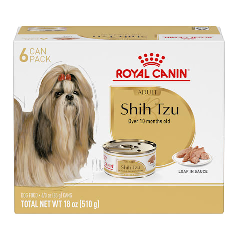 Royal Canin Breed Health Nutrition Shih Tzu Loaf In Sauce Wet Dog Food Multipack