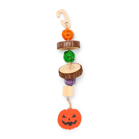 Bootique Small Animal Jack-o-Lantern Hanging Chew Toy